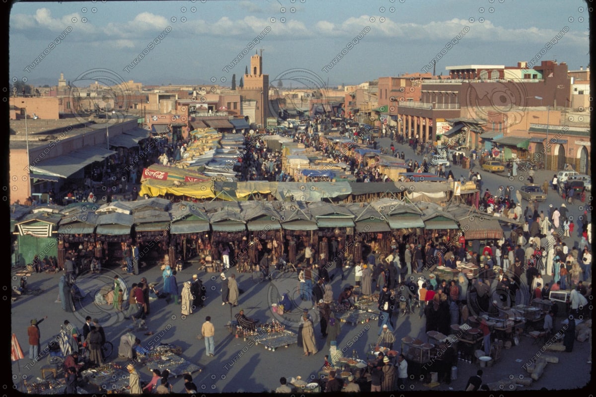 Stock Other Jemaa el Fna